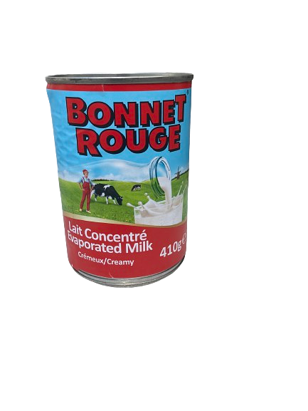 Bonnet rouge - Lait concentré non sucré